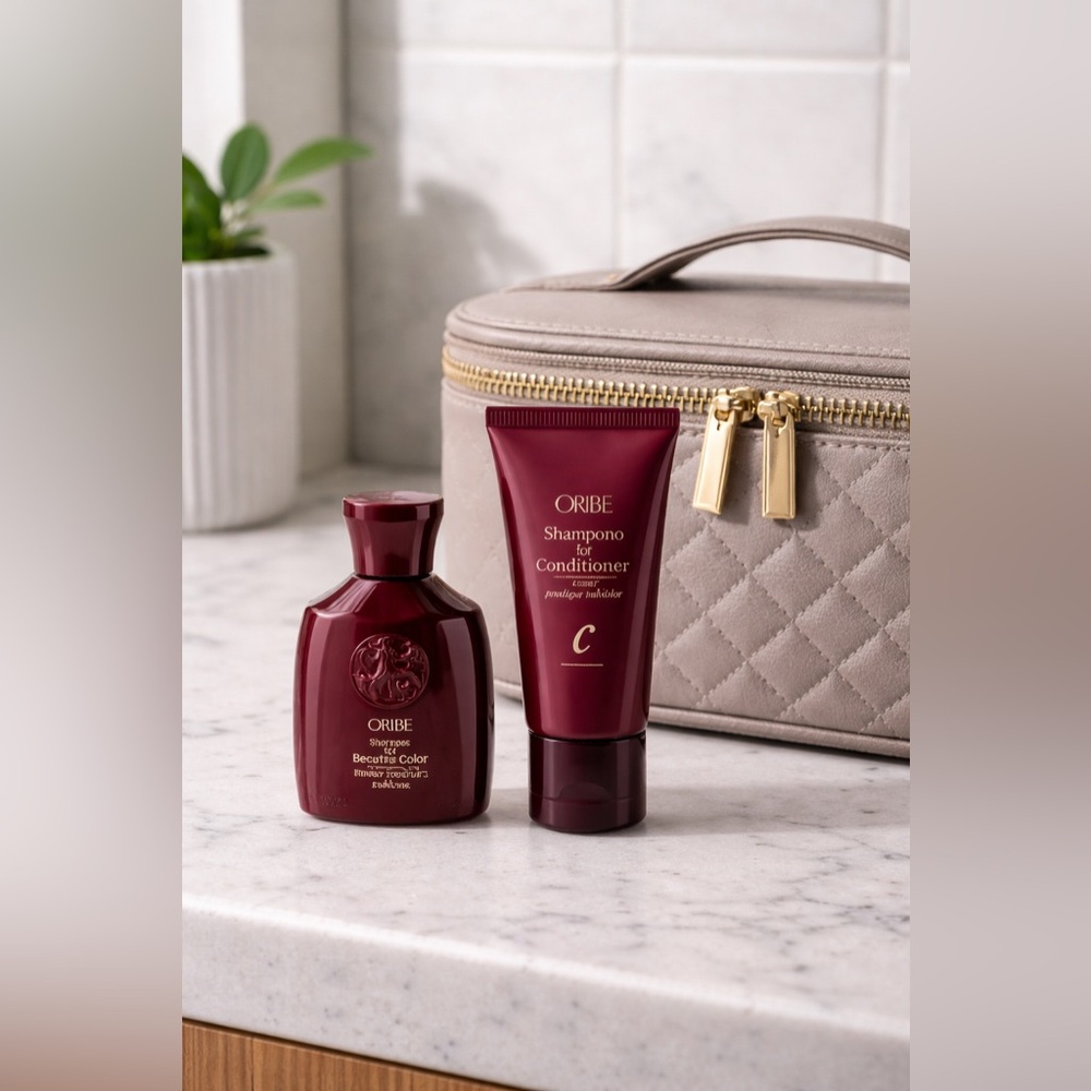🆕 Oribe Gold Lust Repair & Restore Travel-Size Duo Color/Chemically Treated Hair